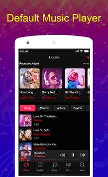 Default Music Player screenshot 2