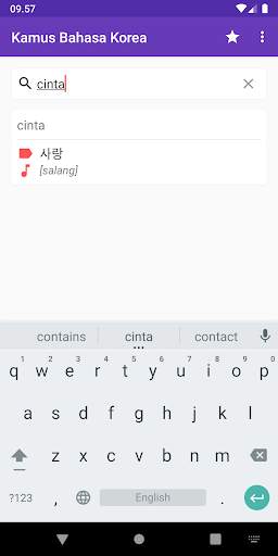 Kamus Bahasa Korea, Kamus per Kata screenshot 4