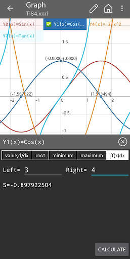Graphing calculator plus 84 83 скриншот 7