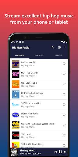 HIP HOP RADIO - Hip Hop, Rap and R&B Music screenshot 5