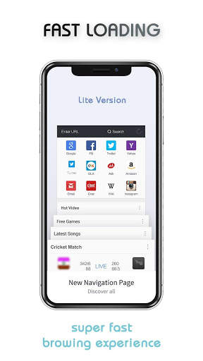 Fast Browser 2020 : New Lite Internet Browser screenshot 2