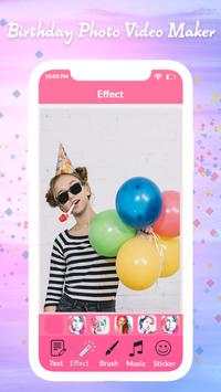 Birthday Video Maker with song screenshot 4