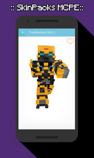 SkinPacks Transforrmers for Minecraft screenshot 4