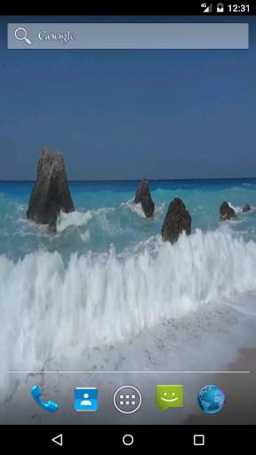 Beach My Wave Live Wallpaper screenshot 2