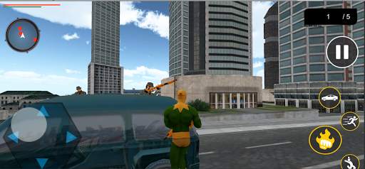 Stickman Superhero: Ninja Battle: Streets Fighting screenshot 4
