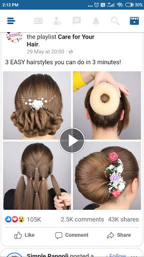 Thunder Lite For Facebook screenshot 2