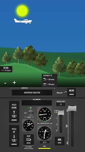 Symulator lotu 2d screenshot 2