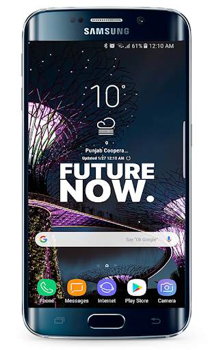Theme Samsung Galaxy A71 Launc screenshot 1