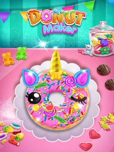 Donut Maker Cooking Game Fun screenshot 11