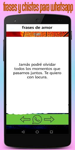 chistes y frases para Whatsapp screenshot 3