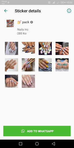 Nail Stickers For Whatsupp 💅 screenshot 6
