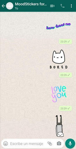 Mood Stickers for Whatsapp screenshot 3
