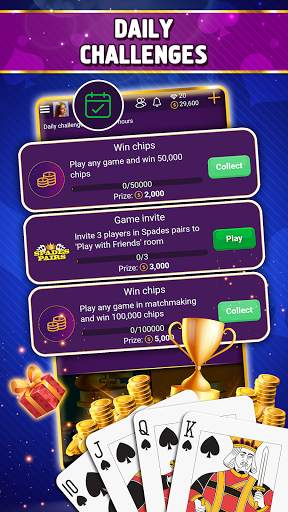 VIP Spades - Online Card Game screenshot 5