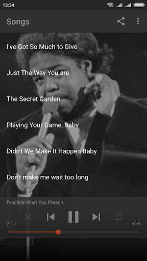 Barry White OFFLINE Songs screenshot 3
