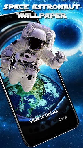 Space Astronaut APUS Live Wallpaper screenshot 3