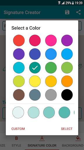 Signature Creator Auto screenshot 3