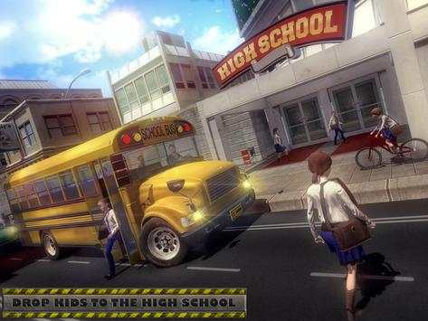 High school bus simulator 2017 screenshot 8