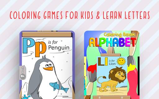 Coloring Games for Kids – Learn letters screenshot 9