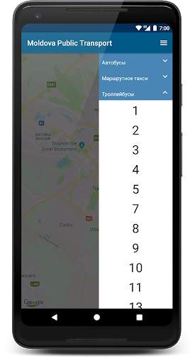 Moldova Public Transport screenshot 2