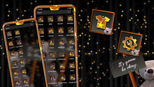 Cute Teddy Bear Launcher Theme screenshot 2