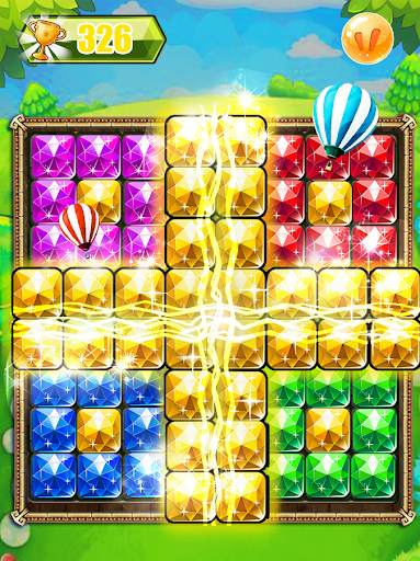 Puzzle blocco panda screenshot 1