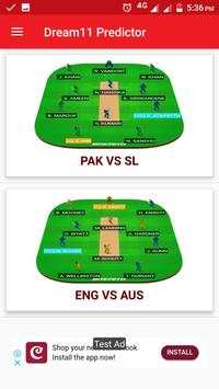 Dream11 Predictor screenshot 2