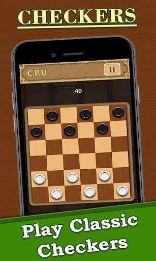 Checkers game : Draught , Dame board game screenshot 6