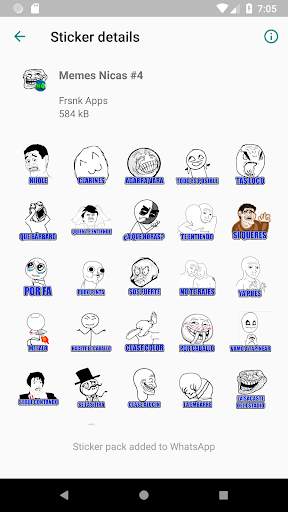 Memes Nicas Stickers para WAStickerApps screenshot 5