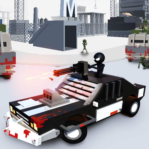 Stickman Car: Zombie Shooting 1.0