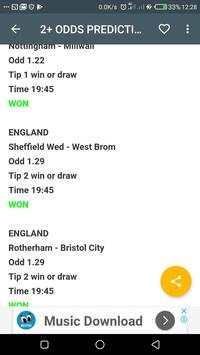 DAILY 2  ODDS SOCCER TIPS screenshot 5