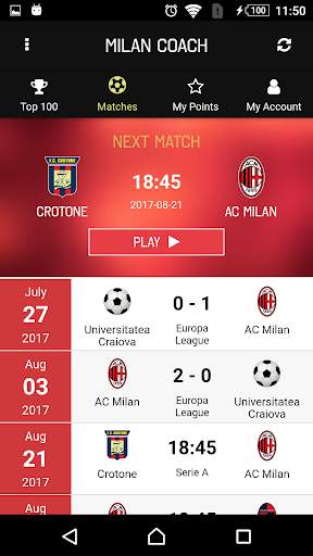 Milan Coach Game screenshot 4