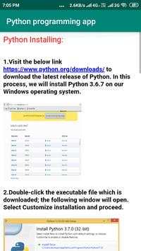python programming app 6 تصوير الشاشة