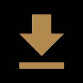 Gold downloader icon
