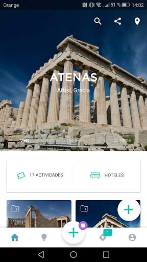 Atenas guía turística en español y mapa 🏛️ screenshot 1