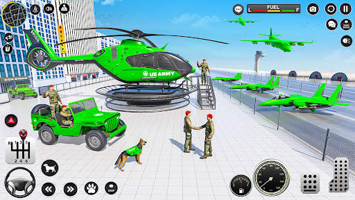 US Army Truck Transport Games screenshot 5