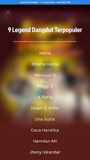 9 Legend Dangdut Terpopuler screenshot 5