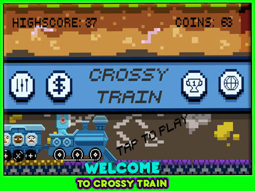 Crossy Train Simulator: Euro railway station screenshot 1
