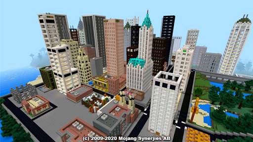 City maps for mcpe 4 تصوير الشاشة