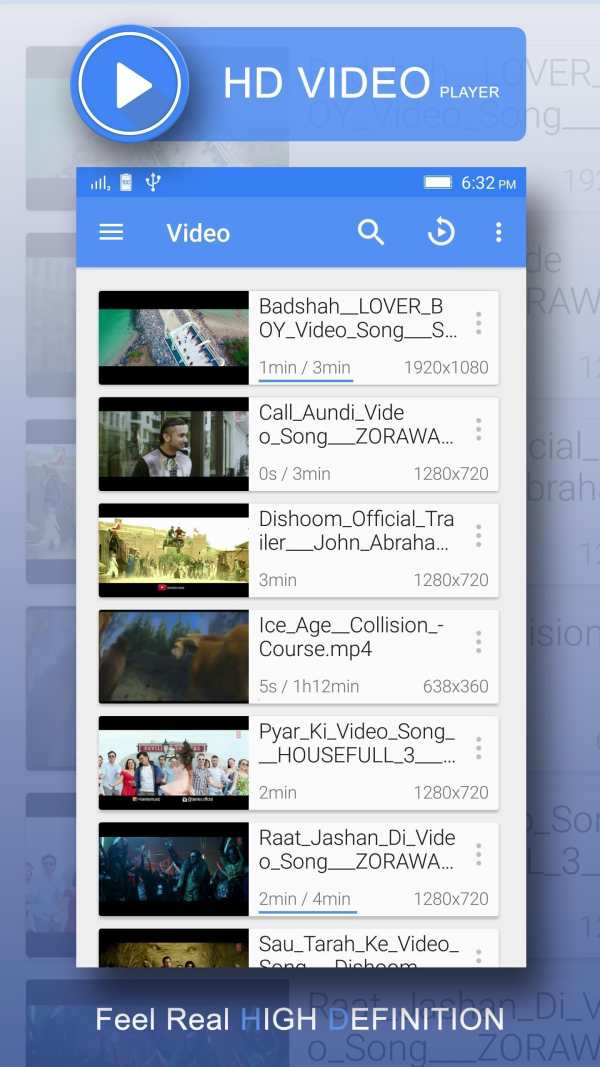 3GP/MP4/AVI HD Video Player screenshot 4
