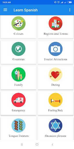 Learn Spanish Offline || Speak Spanish || Alphabet screenshot 8