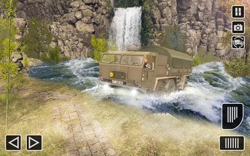 Realistic Off Road Extreme Truck driving Simulator screenshot 3