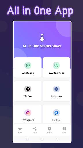 Vidloo : All in one App Story video downloader screenshot 1