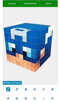 Skin Editor 3D for Minecraft screenshot 3