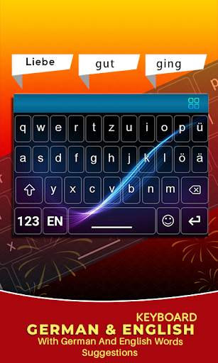 New German Keyboard free & English German Keyboard screenshot 4