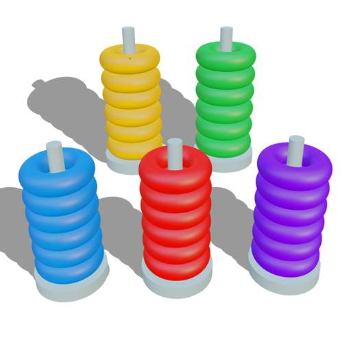 Hoop Stack 3D - Sort It Puzzle : Sorting Color 1.0