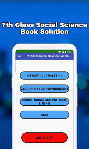 7th Class SST Solution English screenshot 1