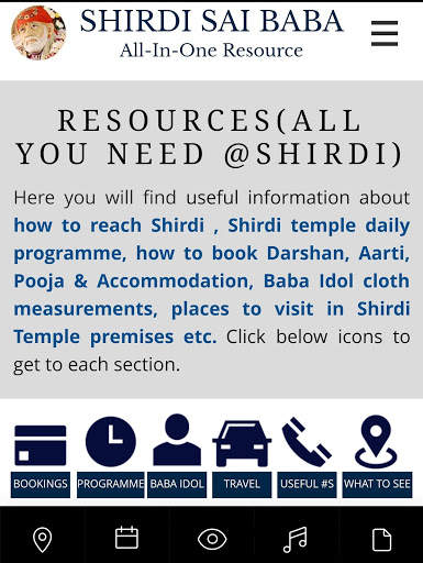 Shirdi Sai Baba All-In-One App With Live Darshan screenshot 14