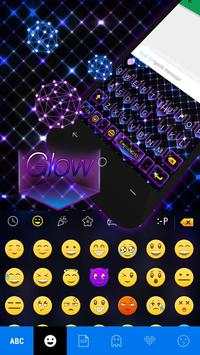 Glow Theme for Kika Keyboard screenshot 3