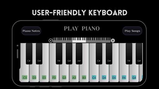 Mainkan Piano: Catatan Piano | Papan ketik screenshot 2