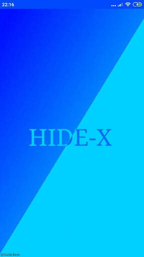Hide-X скриншот 1